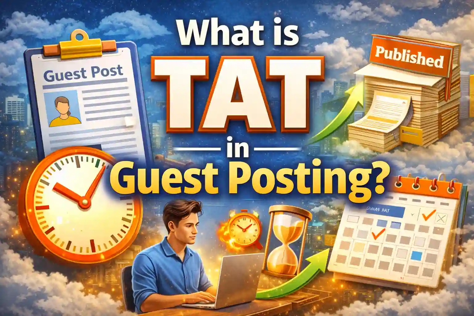 What is  TAT in guest posting?